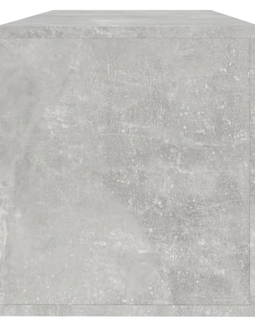 Загрузите изображение в средство просмотра галереи, Pantofar de perete, gri beton, 100x35x38 cm, lemn prelucrat - Lando
