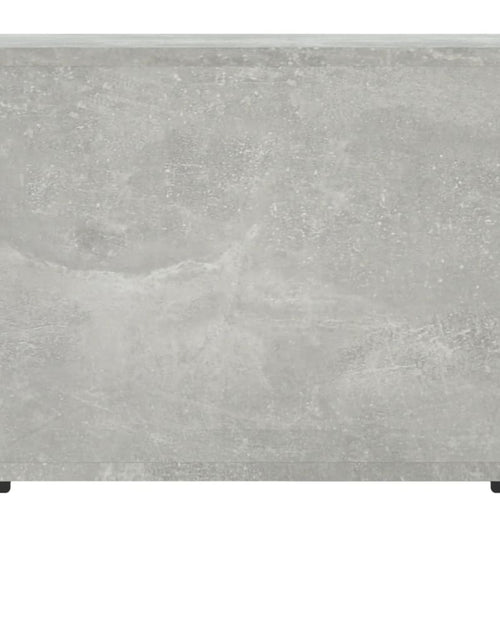 Încărcați imaginea în vizualizatorul Galerie, Măsuță de cafea, gri beton, 100x50x45 cm, lemn prelucrat Lando - Lando

