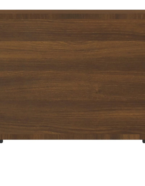 Загрузите изображение в средство просмотра галереи, Măsuță de cafea, stejar maro, 100x50x45 cm, lemn prelucrat Lando - Lando
