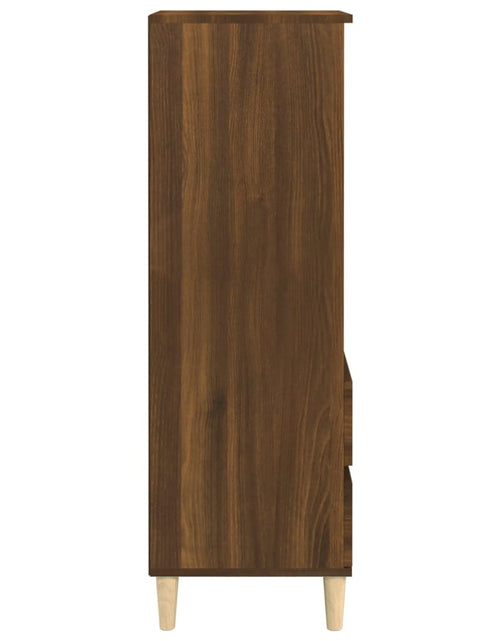 Încărcați imaginea în vizualizatorul Galerie, Dulap înalt, stejar maro, 40x36x110 cm, lemn compozit Lando - Lando
