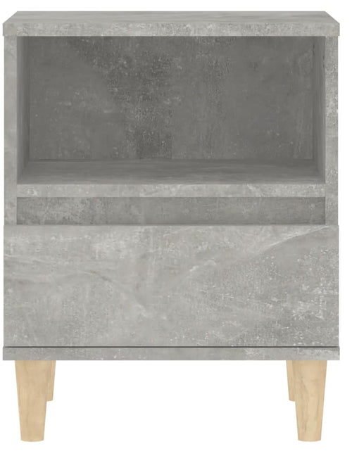 Încărcați imaginea în vizualizatorul Galerie, Noptiere, gri beton, 40x35x50 cm - Lando
