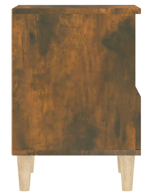 Încărcați imaginea în vizualizatorul Galerie, Noptieră, stejar fumuriu, 40x35x50 cm - Lando
