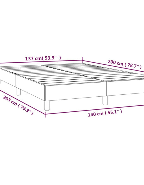 Загрузите изображение в средство просмотра галереи, Cadru de pat box spring, roz, 140x200 cm, catifea - Lando
