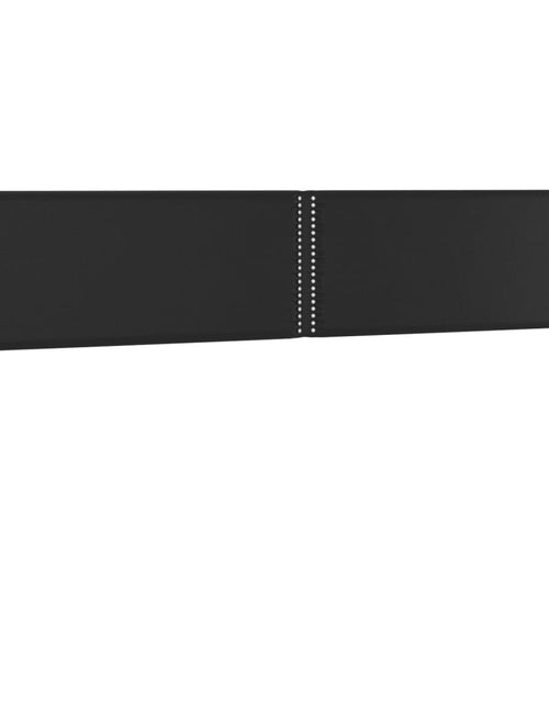 Încărcați imaginea în vizualizatorul Galerie, Tăblie de pat cu LED, negru, 160x5x78/88 cm, piele ecologică - Lando
