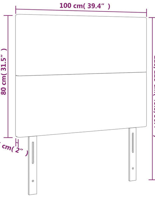 Încărcați imaginea în vizualizatorul Galerie, Tăblie de pat cu LED, negru, 100x5x118/128 cm, piele ecologică - Lando
