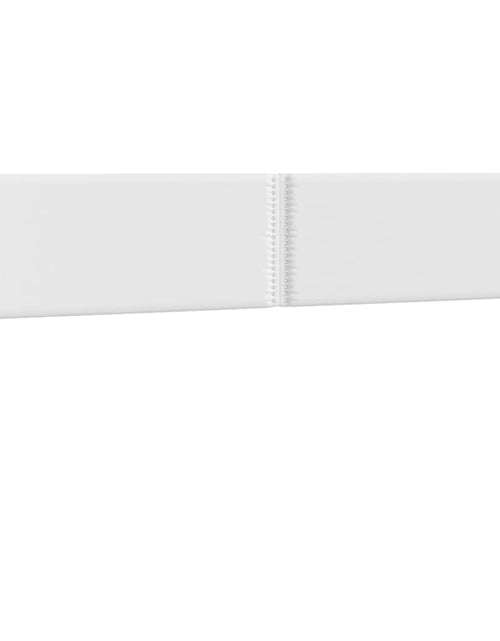 Загрузите изображение в средство просмотра галереи, Pat box spring cu saltea, alb, 180x200 cm, piele ecologică - Lando
