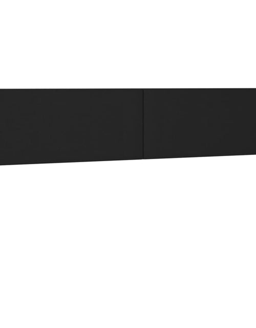 Încărcați imaginea în vizualizatorul Galerie, Pat cu arcuri, saltea și LED, negru, 180x200cm, piele ecologică - Lando
