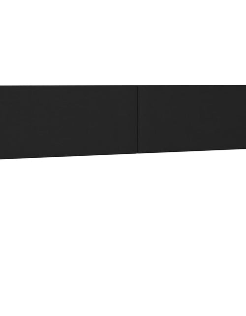 Încărcați imaginea în vizualizatorul Galerie, Pat box spring cu saltea, negru, 180x200 cm, piele ecologică - Lando
