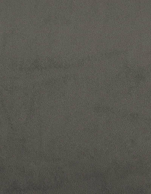 Încărcați imaginea în vizualizatorul Galerie, Cadru de pat cu tăblie, gri închis, 100x200 cm, catifea - Lando
