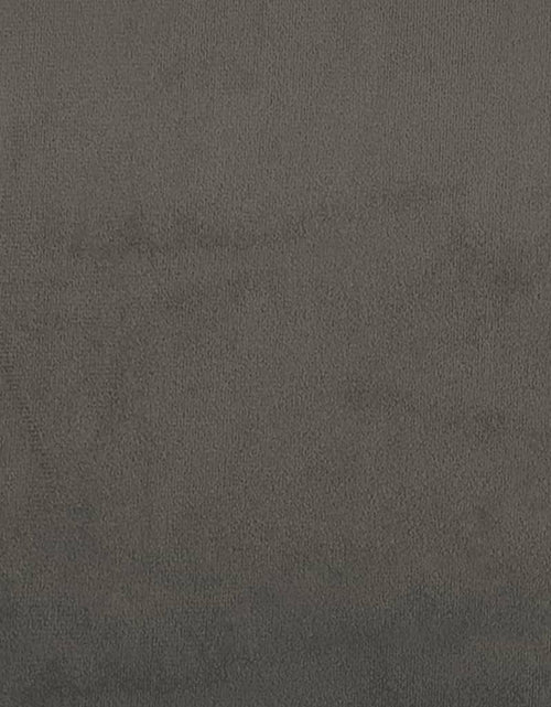 Încărcați imaginea în vizualizatorul Galerie, Cadru de pat cu tăblie, gri închis, 120x200 cm, catifea - Lando
