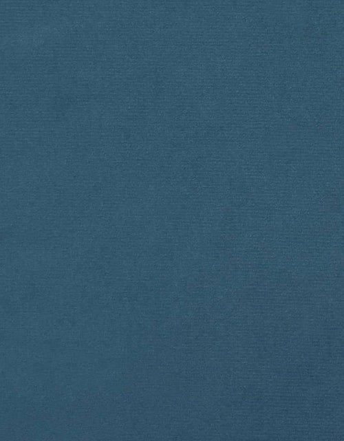 Încărcați imaginea în vizualizatorul Galerie, Cadru de pat cu tăblie, albastru închis, 140x190 cm, catifea - Lando
