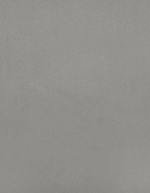 Загрузите изображение в средство просмотра галереи, Cadru de pat cu tăblie, gri deschis, 100x200 cm, catifea - Lando
