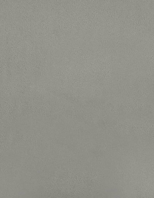Încărcați imaginea în vizualizatorul Galerie, Cadru de pat cu tăblie, gri deschis, 100x200 cm, catifea - Lando
