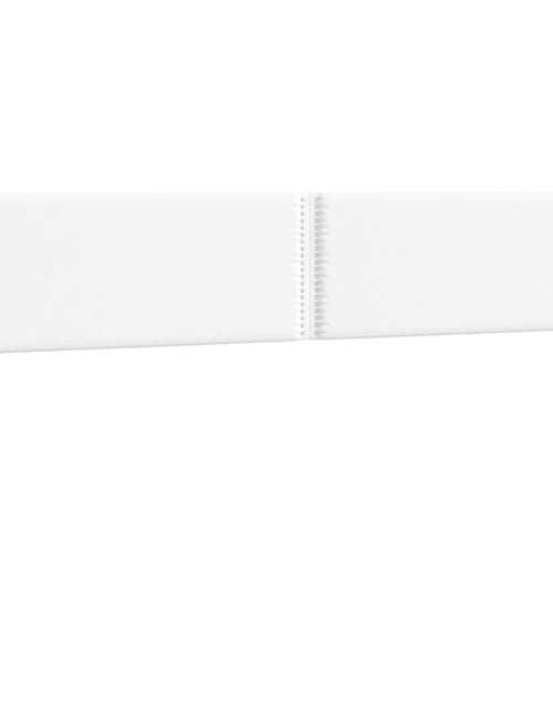 Încărcați imaginea în vizualizatorul Galerie, Pat box spring cu saltea, alb, 160x200 cm, piele ecologică - Lando
