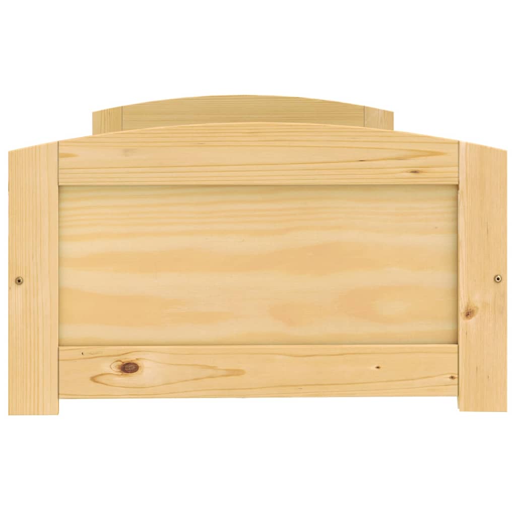 Pat de zi cu 2 sertare "IRUN", 90x200 cm, lemn masiv pin - Lando