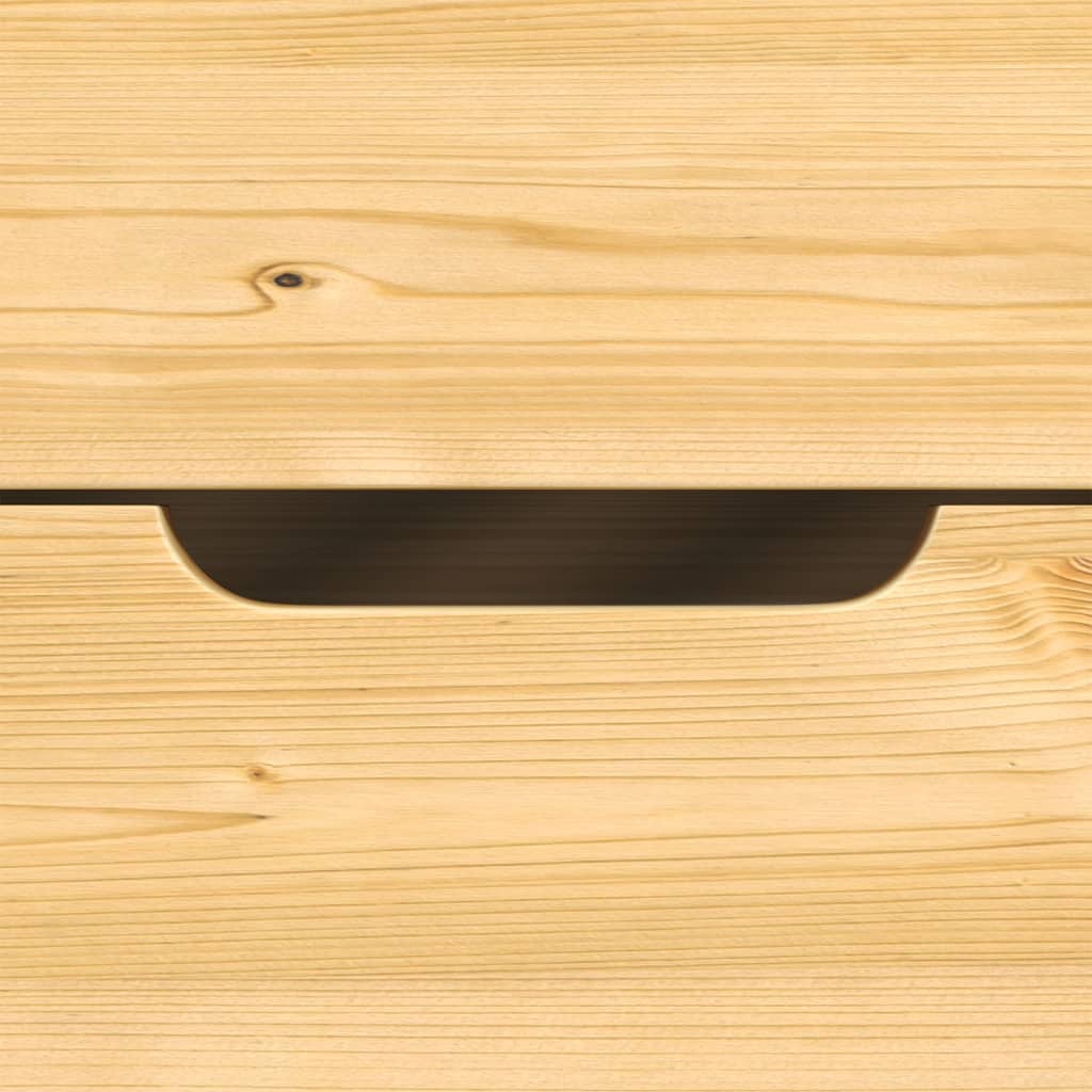 Pat de zi cu 2 sertare "IRUN", 90x200 cm, lemn masiv pin - Lando