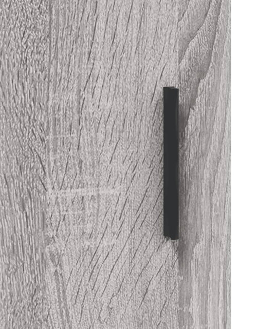 Încărcați imaginea în vizualizatorul Galerie, Dulap înalt, gri sonoma, 69,5x34x180 cm, lemn compozit Lando - Lando
