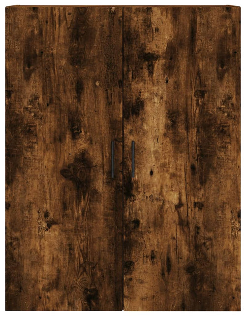 Încărcați imaginea în vizualizatorul Galerie, Dulap înalt, stejar fumuriu, 69,5x34x180, lemn compozit Lando - Lando
