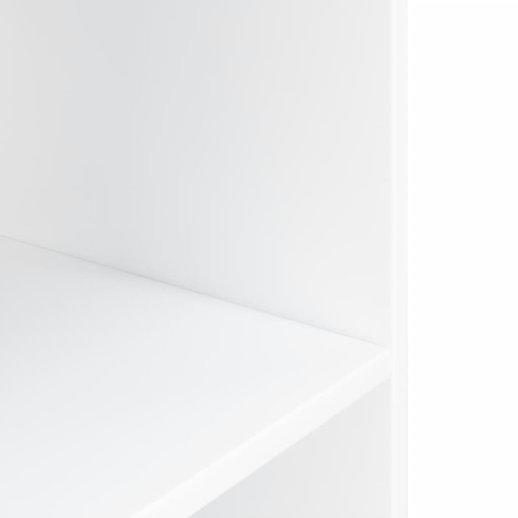 Suport pentru acvariu, alb, 80x35x60 cm, lemn prelucrat - Lando