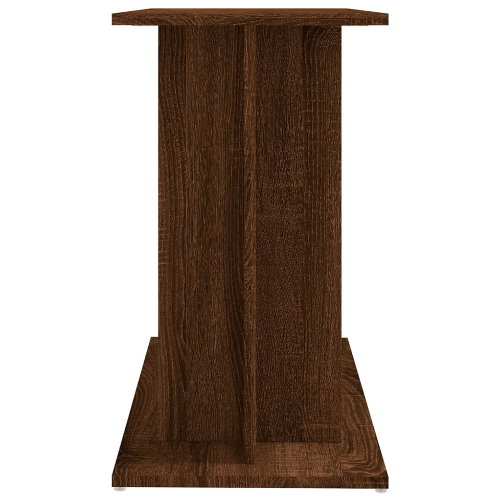 Suport acvariu, stejar maro, 80x35x60 cm, lemn prelucrat - Lando