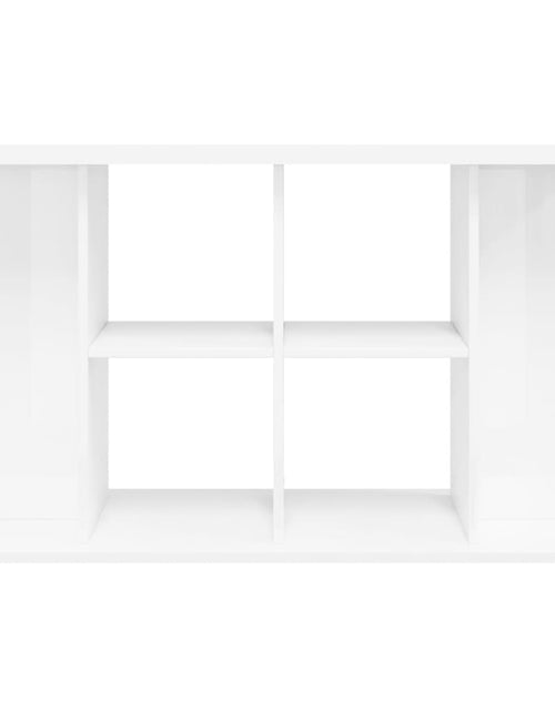 Încărcați imaginea în vizualizatorul Galerie, Suport acvariu, alb extralucios, 100x40x60 cm, lemn prelucrat - Lando
