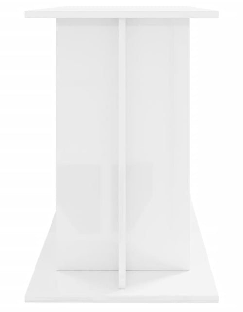 Încărcați imaginea în vizualizatorul Galerie, Suport acvariu, alb extralucios, 120x40x60 cm, lemn prelucrat - Lando

