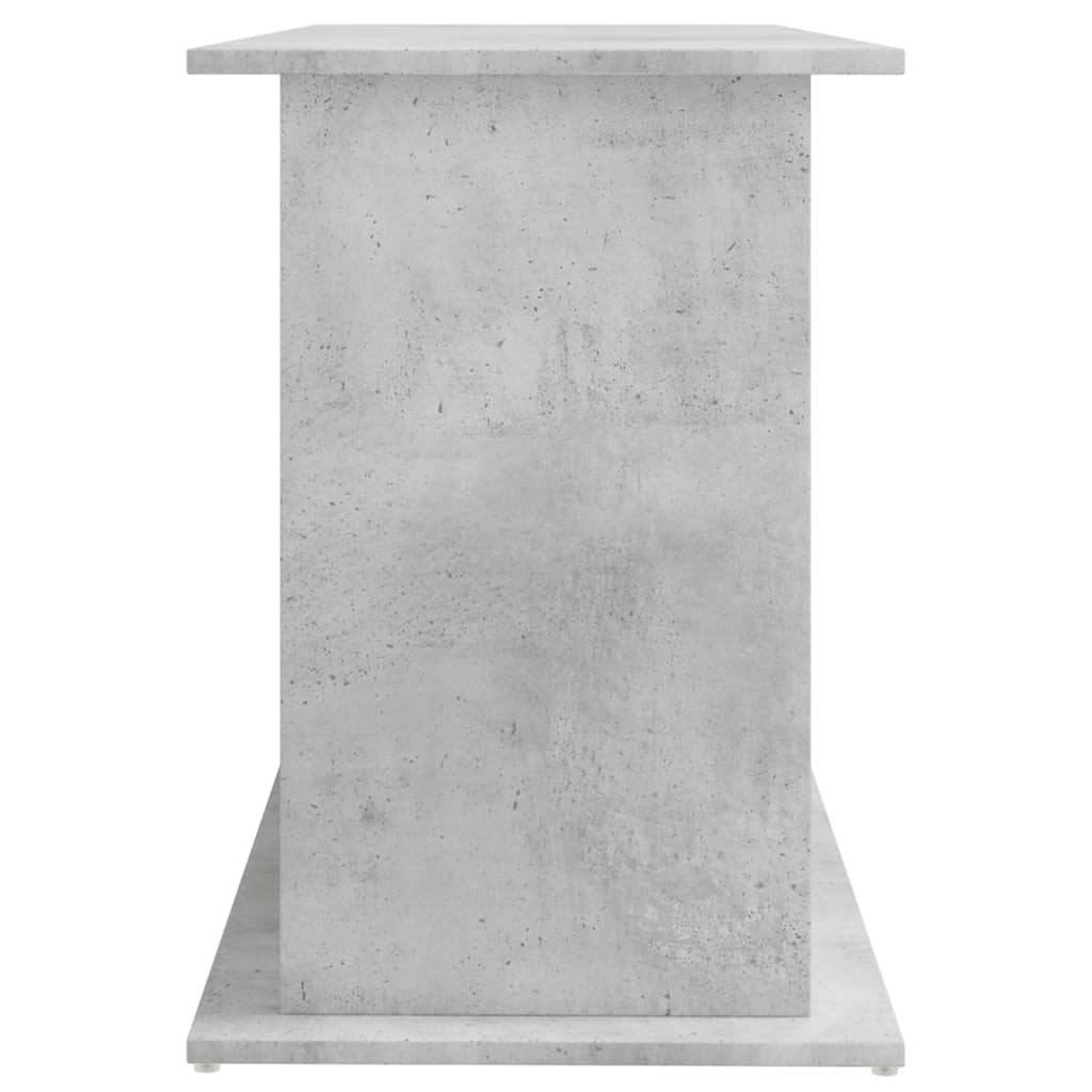 Suport acvariu, gri beton, 121x41x58 cm, lemn prelucrat - Lando