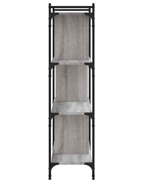 Încărcați imaginea în vizualizatorul Galerie, Bibliotecă cu 4 niveluri gri sonoma 76x32x123 cm lemn compozit Lando - Lando
