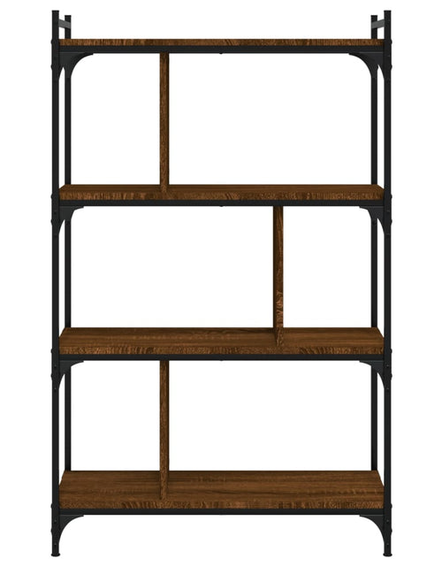 Загрузите изображение в средство просмотра галереи, Bibliotecă cu 4 niveluri stejar maro 76x32x123 cm lemn compozit Lando - Lando
