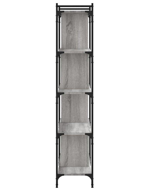 Încărcați imaginea în vizualizatorul Galerie, Bibliotecă cu 5 niveluri gri sonoma 76x32x158 cm lemn compozit Lando - Lando
