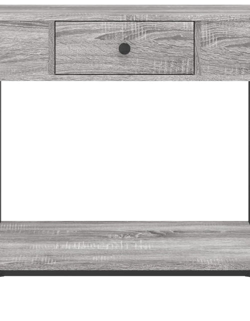 Загрузите изображение в средство просмотра галереи, Masă consolă, gri sonoma, 75x34,5x75 cm, lemn prelucrat Lando - Lando
