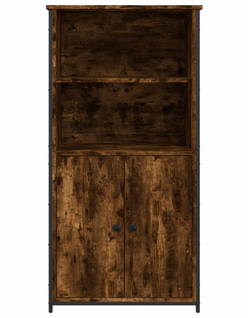 Загрузите изображение в средство просмотра галереи, Dulap înalt, stejar fumuriu, 62x36x121,5 cm, lemn compozit - Lando
