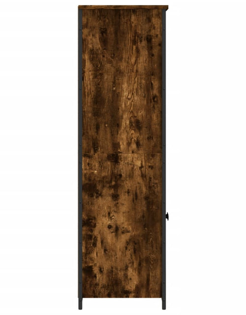 Încărcați imaginea în vizualizatorul Galerie, Dulap înalt, stejar fumuriu, 62x36x121,5 cm, lemn compozit - Lando
