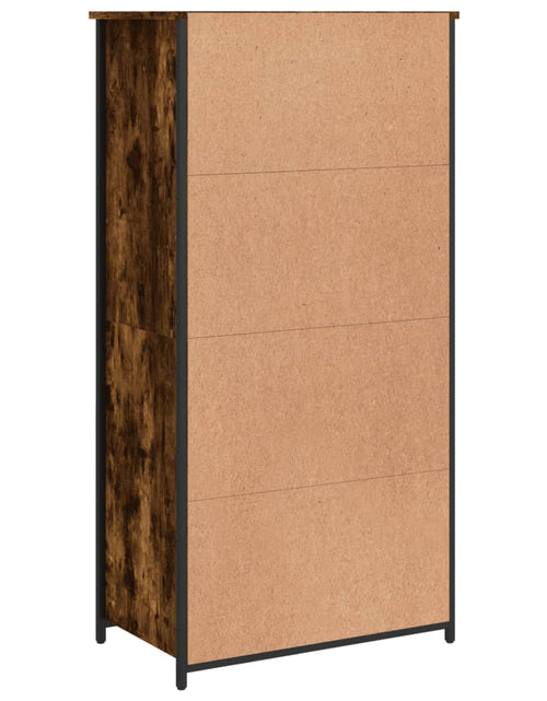 Încărcați imaginea în vizualizatorul Galerie, Dulap înalt, stejar fumuriu, 62x36x121,5 cm, lemn compozit - Lando
