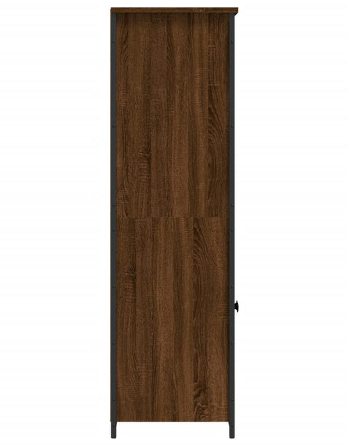 Încărcați imaginea în vizualizatorul Galerie, Dulap înalt, stejar maro, 62x36x121,5 cm, lemn compozit - Lando
