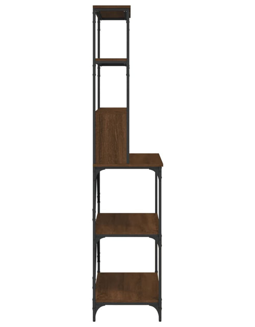 Загрузите изображение в средство просмотра галереи, Raft brutărie cu 6 niveluri, stejar maro, 90x40x180 cm, lemn - Lando
