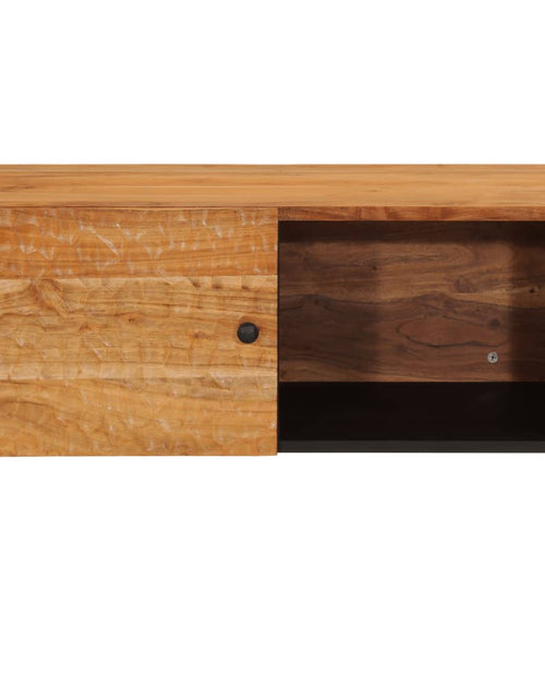 Загрузите изображение в средство просмотра галереи, Măsuță de cafea, 80x50x40 cm, lemn masiv de acacia - Lando
