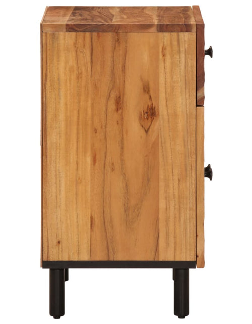 Încărcați imaginea în vizualizatorul Galerie, Noptieră, 50x33x60 cm, lemn masiv de acacia - Lando
