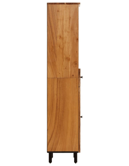 Încărcați imaginea în vizualizatorul Galerie, Dulap de baie, 38x33x160 cm, lemn masiv de acacia - Lando
