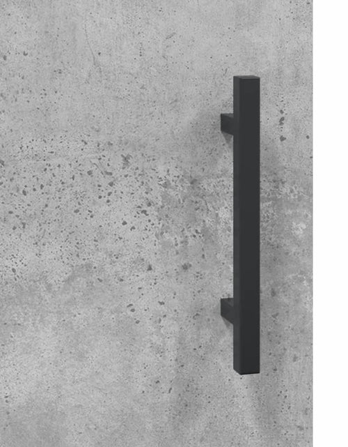 Загрузите изображение в средство просмотра галереи, Servantă, gri beton, 90x34x80 cm, lemn compozit Lando - Lando
