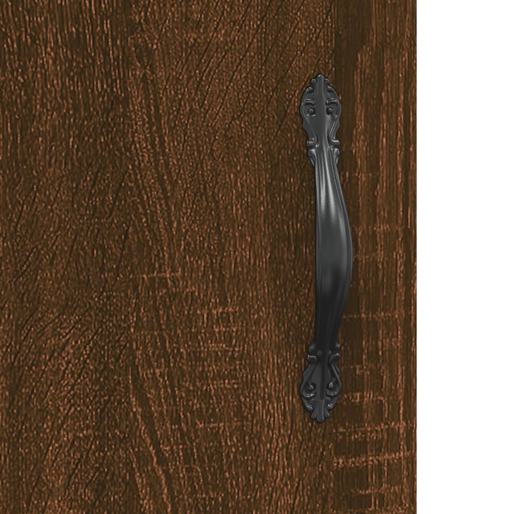 Servantă, stejar maro, 100x36x60 cm, lemn compozit Lando - Lando