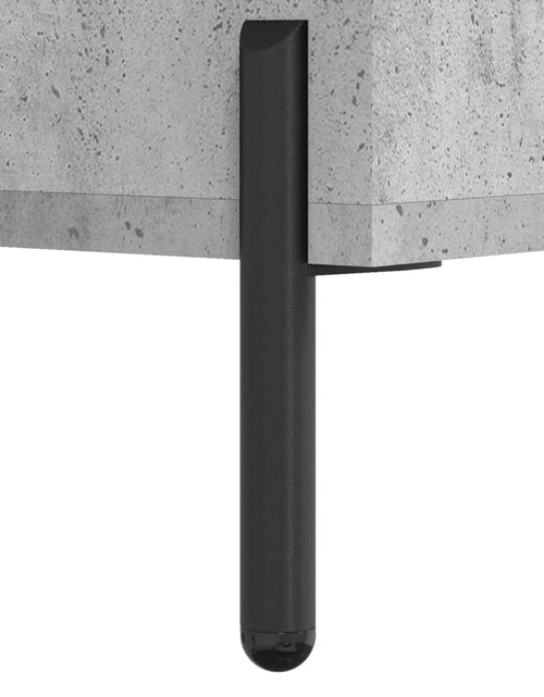 Încărcați imaginea în vizualizatorul Galerie, Dulap înalt, gri beton, 69,5x31x115 cm, lemn prelucrat Lando - Lando
