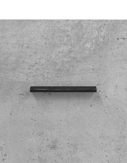 Загрузите изображение в средство просмотра галереи, Dulap înalt, gri beton, 69,5x31x115 cm, lemn prelucrat Lando - Lando

