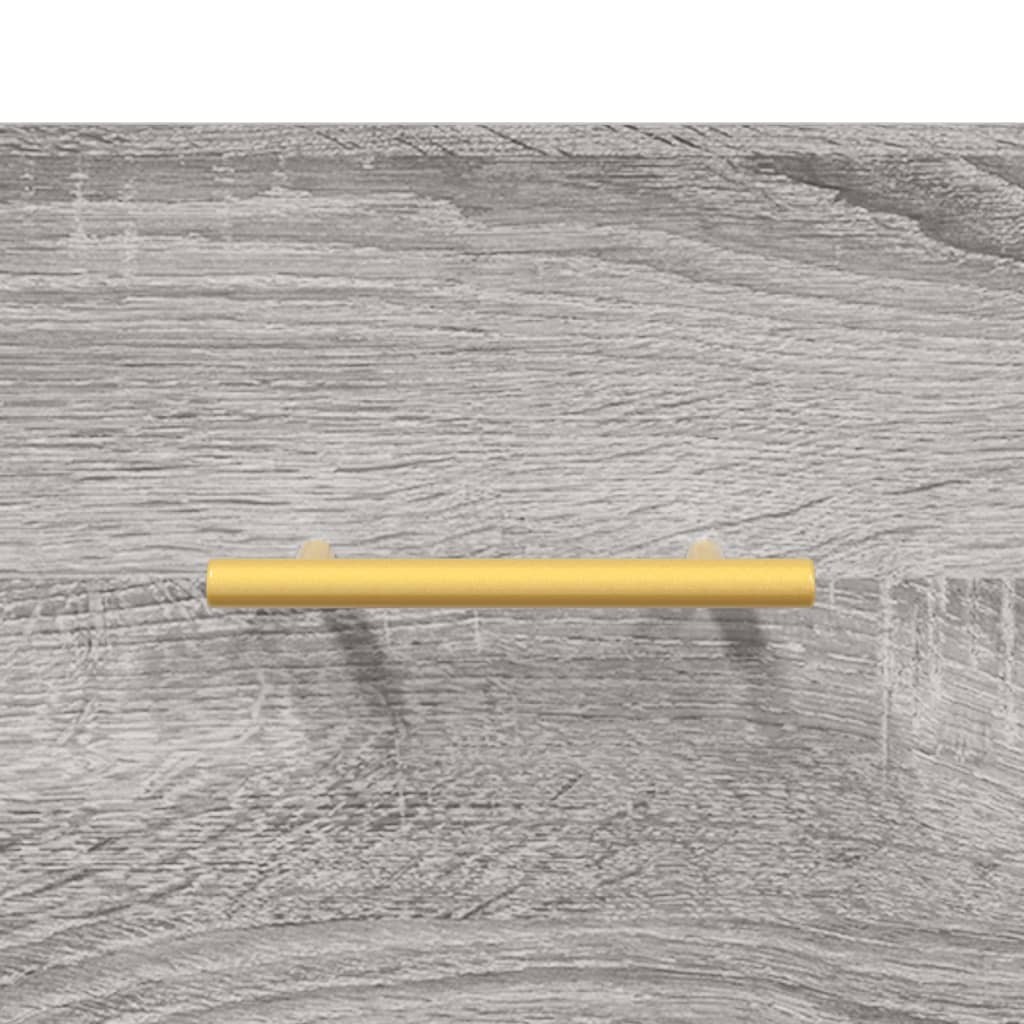 Dulap gri Sonoma 69,5x31x115 cm, lemn prelucrat