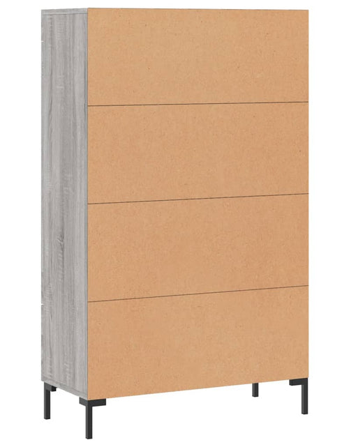 Încărcați imaginea în vizualizatorul Galerie, Dulap gri Sonoma 69,5x31x115 cm, lemn prelucrat Lando - Lando
