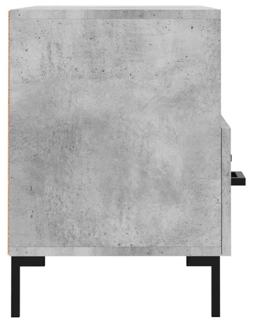Загрузите изображение в средство просмотра галереи, Comodă TV, gri beton, 80x36x50 cm, lemn compozit Lando - Lando
