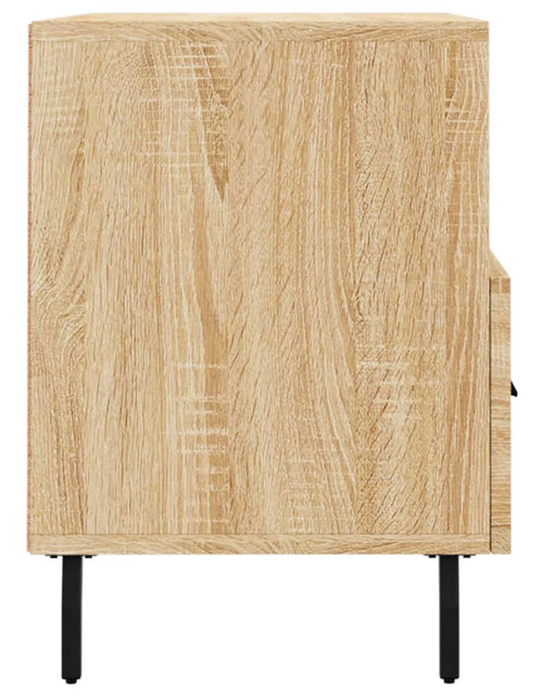 Încărcați imaginea în vizualizatorul Galerie, Comodă TV, stejar sonoma, 80x36x50 cm, lemn prelucrat Lando - Lando
