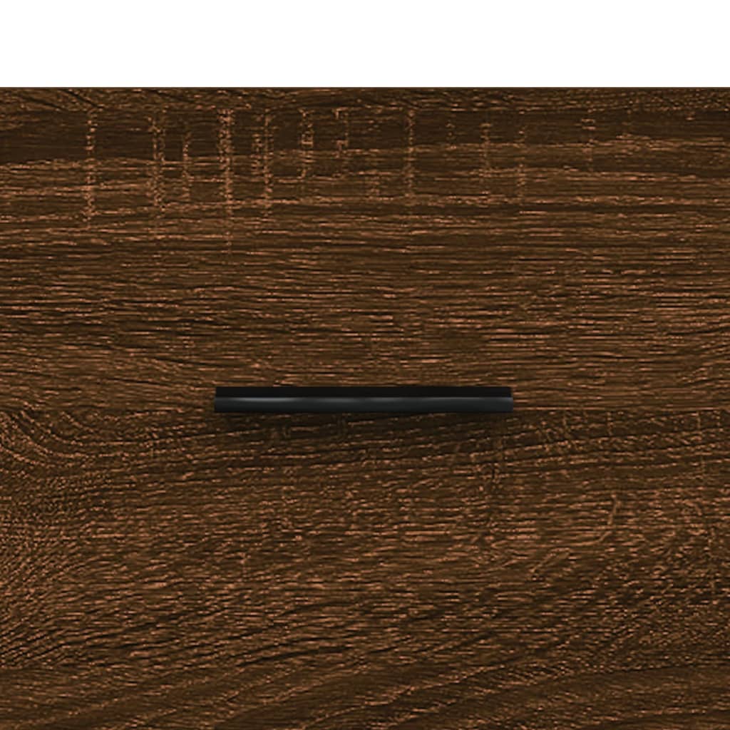 Comodă TV, stejar maro, 80x36x50 cm, lemn prelucrat Lando - Lando