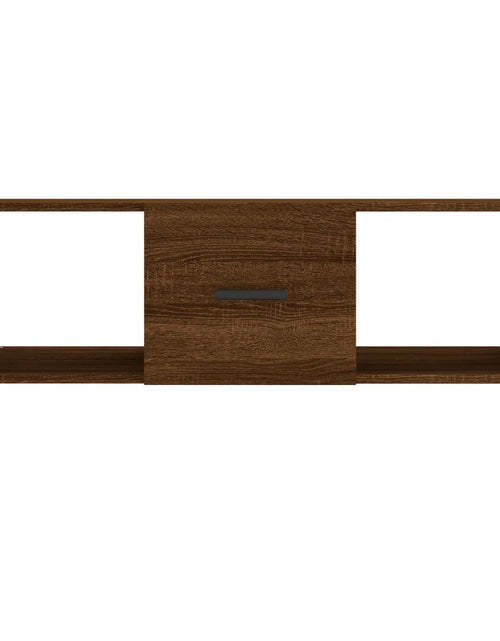 Загрузите изображение в средство просмотра галереи, Măsuță de cafea, stejar maro, 102x50x40 cm, lemn compozit Lando - Lando
