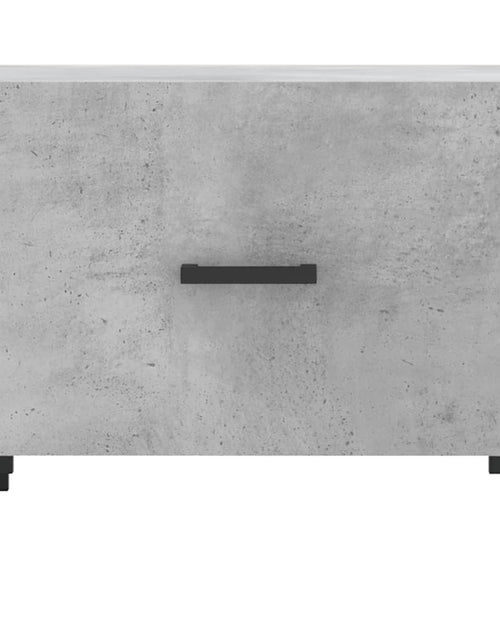 Încărcați imaginea în vizualizatorul Galerie, Măsuță de cafea, gri beton, 50x50x40 cm, lemn compozit Lando - Lando
